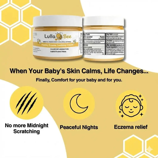 LullaBee™ - Stop Baby's Eczema Itch From Night One For Uninterrupted Sleep